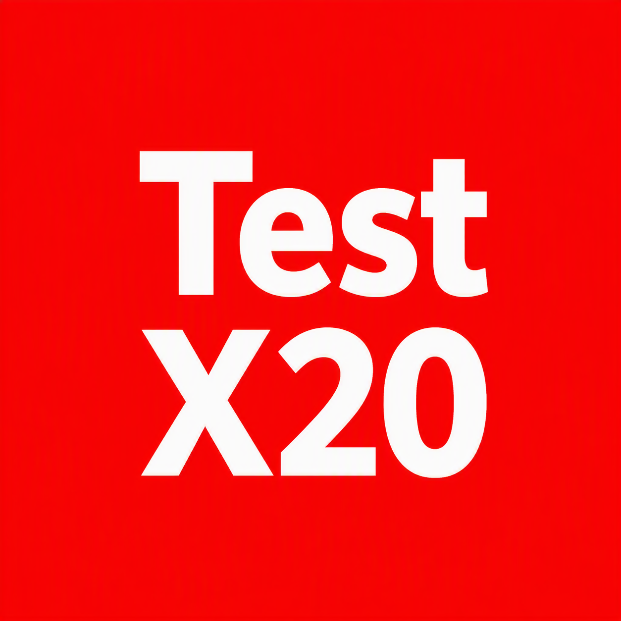 TEST X20